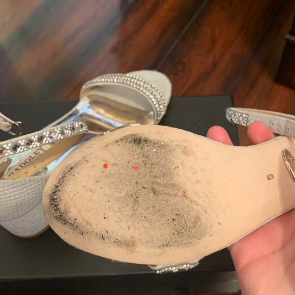 Badgley Mischa Block Heeled Sandals, size 6 - Picture 3 of 13